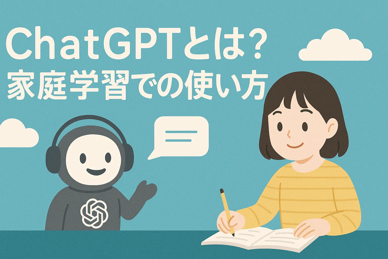 ChatGPTってなに？家庭学習での使い方をわかりやすく解説！【初心者向け】
